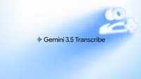 Official Google illustration for Gemini 3.5 Transcribe